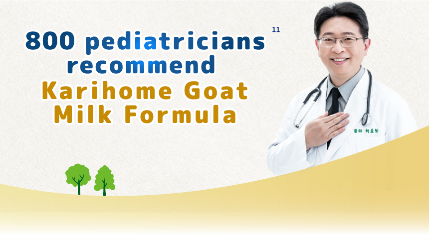 800 Pediatricians&rsquo; Recommendation on Karihome Goat Milk Formula